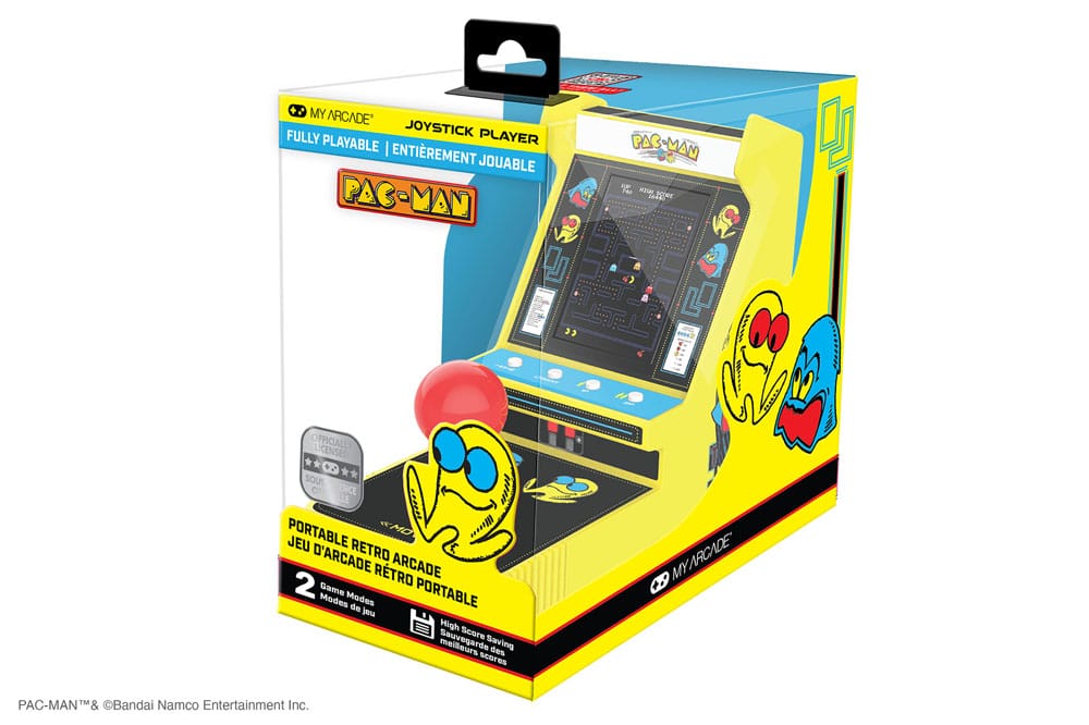 Pac-Man tragbare Spielkonsole Retro Arcade Joystick Player  - Versand: 7 Tage nach Bestellung