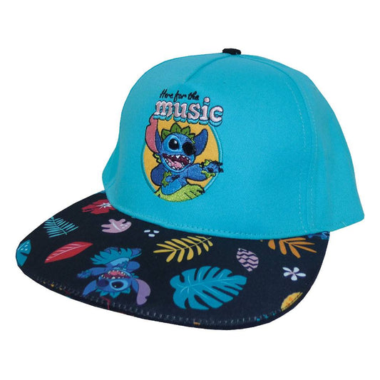 Lilo & Stitch Baseball Cap Here For The Music - sofort lieferbar