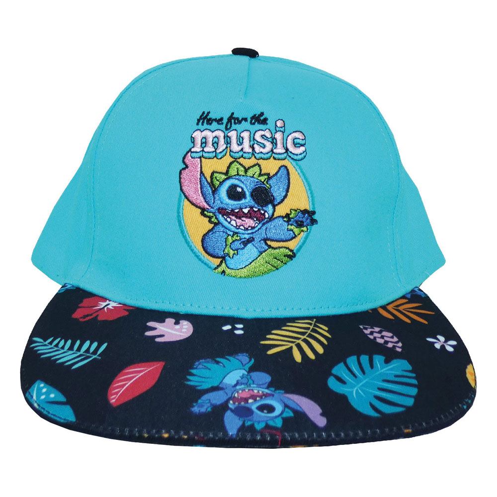 Lilo & Stitch Baseball Cap Here For The Music - sofort lieferbar