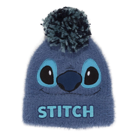 Lilo & Stitch Pom-Pom Beanie Stitch Fluffy - Versand: 7 Tage nach Bestellung