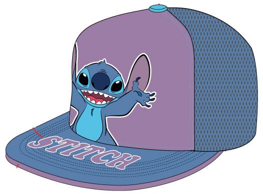 Lilo & Stitch Baseball Cap Stitch Standing - Versand: 7 Tage nach Bestellung