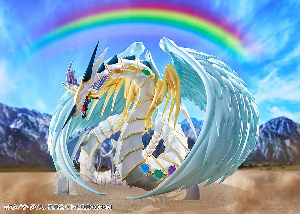 Yu-Gi-Oh! GX PVC Figur Rainbow Dragon 28 cm - Preorder - ETA: 25.08.2027