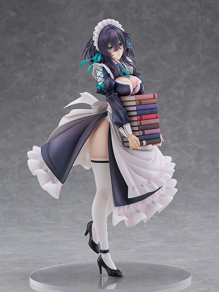 Original Illustration PVC Statue 1/6 Maid Maison Hanikami Kanojo Hikage Chigami Illustration by Piromizu 28 cm     - Versand: 7 Tage nach Bestellung