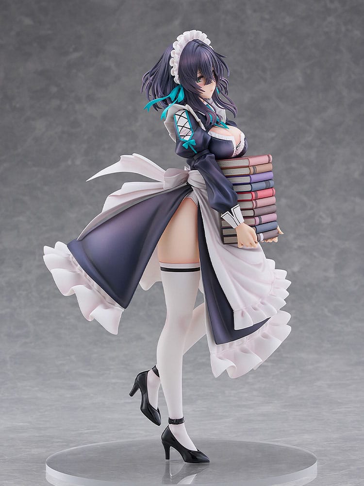 Original Illustration PVC Statue 1/6 Maid Maison Hanikami Kanojo Hikage Chigami Illustration by Piromizu 28 cm     - Versand: 7 Tage nach Bestellung