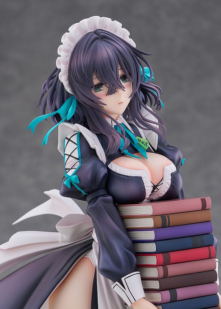 Original Illustration PVC Statue 1/6 Maid Maison Hanikami Kanojo Hikage Chigami Illustration by Piromizu 28 cm     - Versand: 7 Tage nach Bestellung