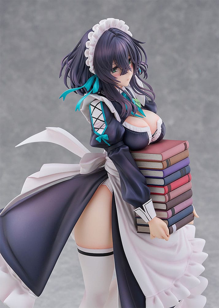 Original Illustration PVC Statue 1/6 Maid Maison Hanikami Kanojo Hikage Chigami Illustration by Piromizu 28 cm     - Versand: 7 Tage nach Bestellung