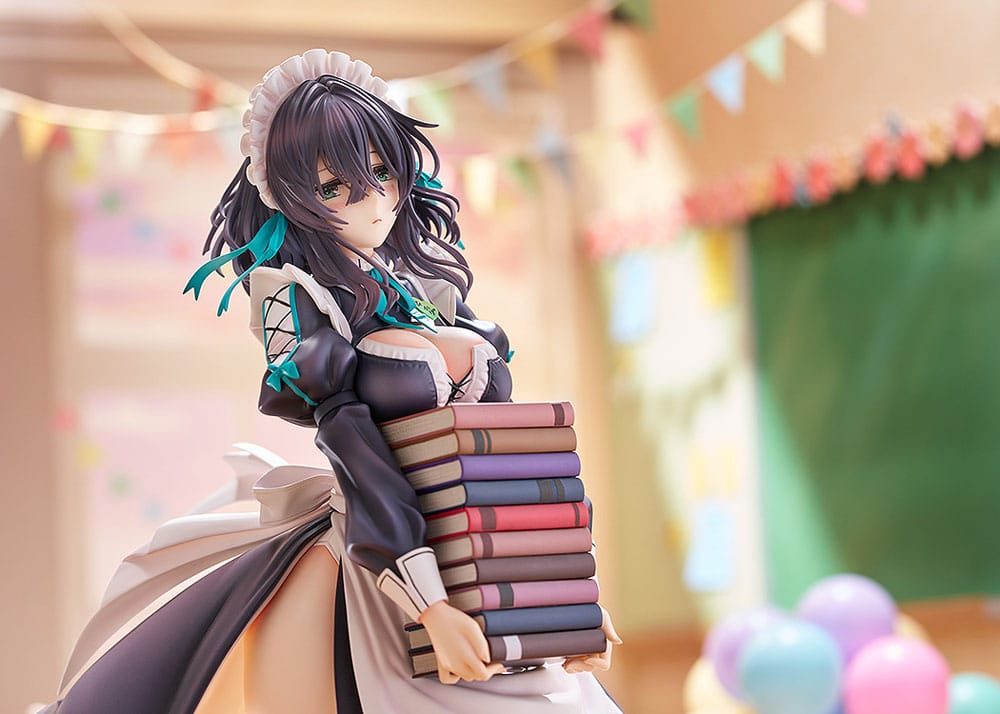Original Illustration PVC Statue 1/6 Maid Maison Hanikami Kanojo Hikage Chigami Illustration by Piromizu 28 cm     - Versand: 7 Tage nach Bestellung