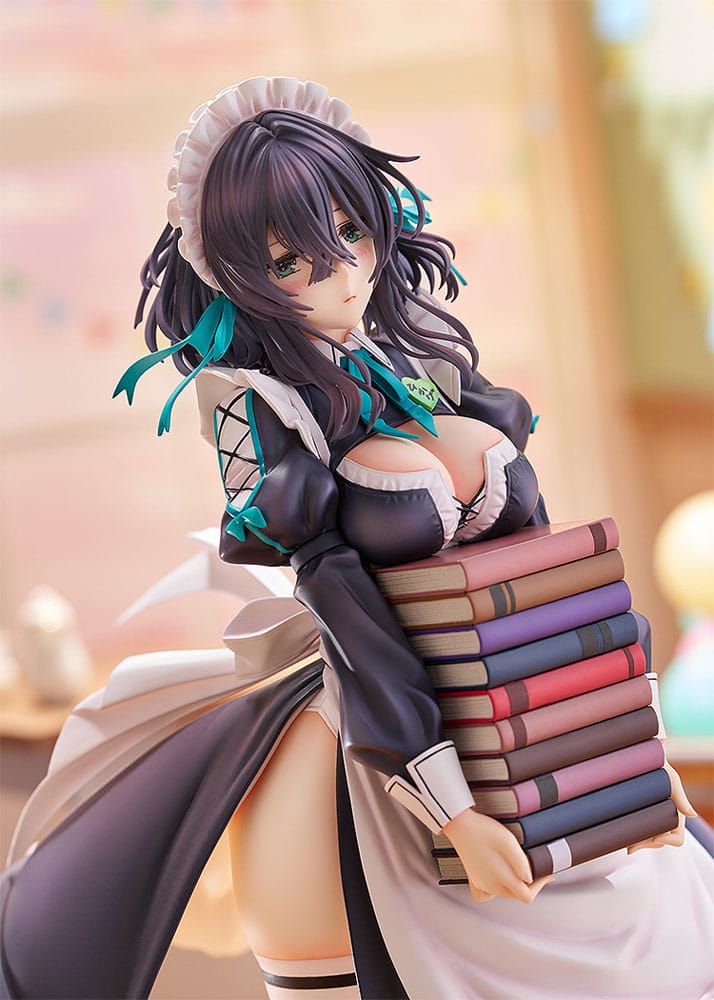 Original Illustration PVC Statue 1/6 Maid Maison Hanikami Kanojo Hikage Chigami Illustration by Piromizu 28 cm     - Versand: 7 Tage nach Bestellung