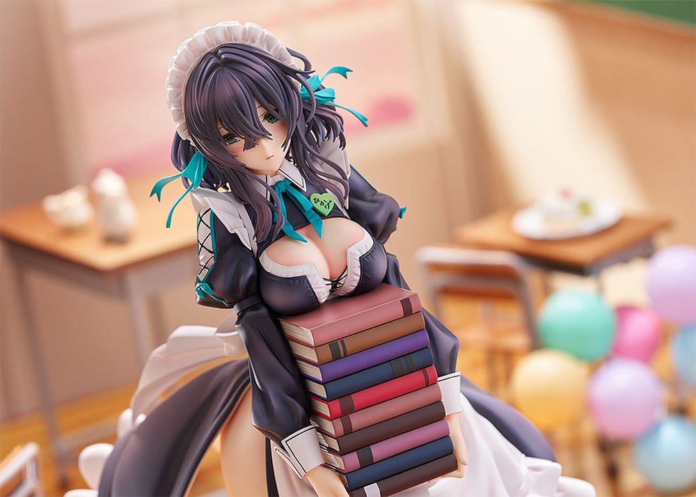Original Illustration PVC Statue 1/6 Maid Maison Hanikami Kanojo Hikage Chigami Illustration by Piromizu 28 cm     - Versand: 7 Tage nach Bestellung