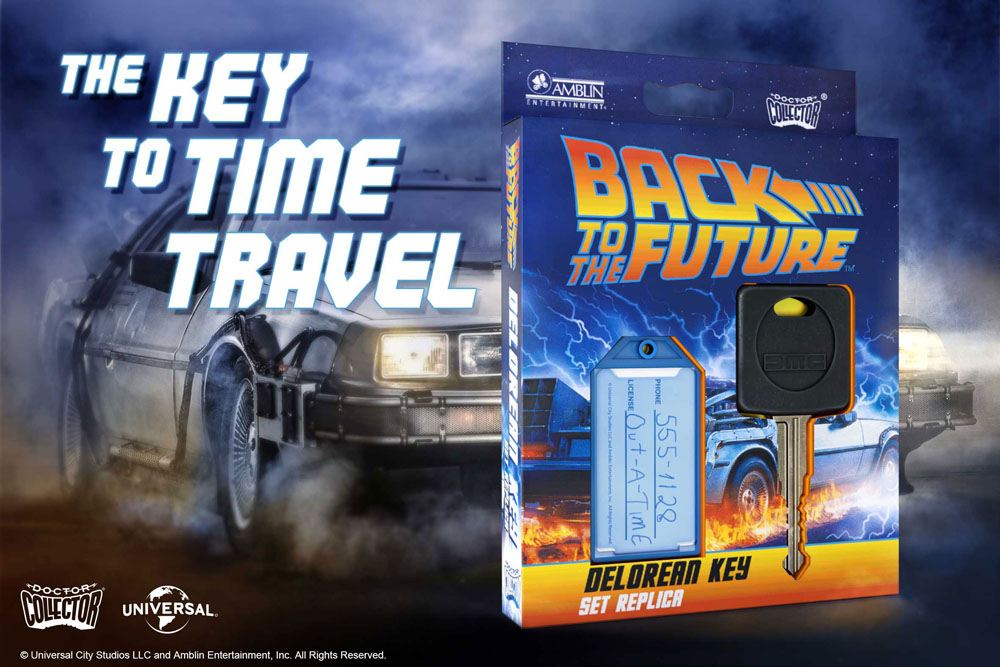 Zurück in die Zukunft Replik 1/1 DeLorean Autoschlüssel   - Preorder - ETA: 02.10.2025