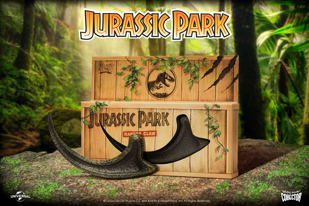Jurassic Park Replik 1/1 Velociraptor Kralle   - Preorder - ETA: 29.10.2025