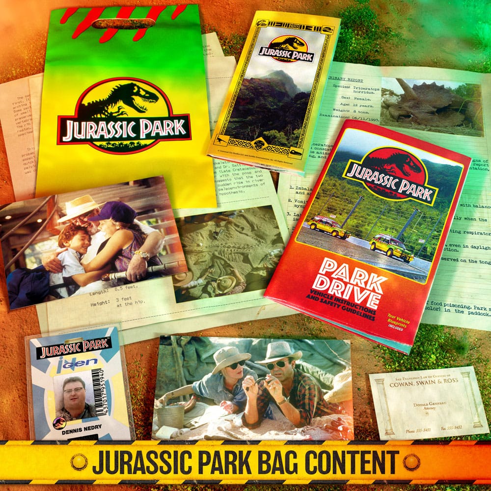 Jurassic Park Geschenkbox The Lost Memories Kit    - Preorder - ETA: 30.01.2026