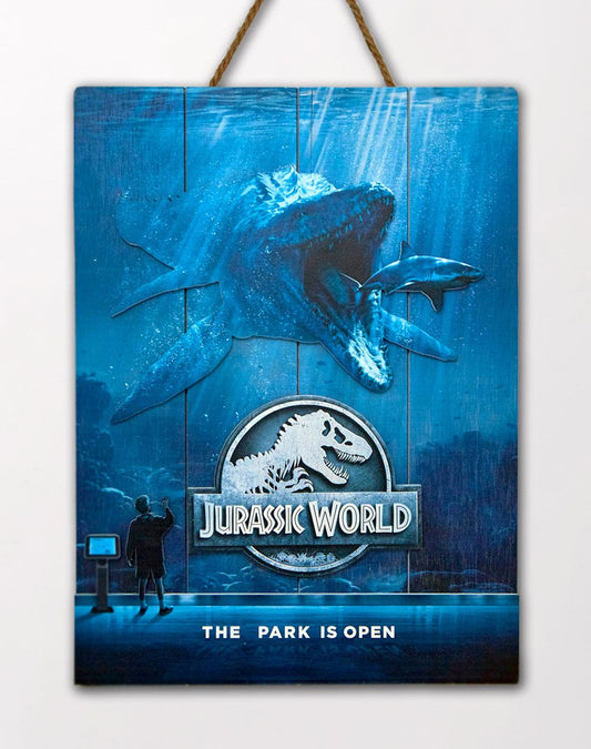 Jurassic World WoodArts 3D Holzdruck Mossasaurus 30 x 40 cm  - Preorder - ETA: 04.12.2026