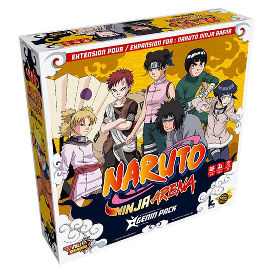 Naruto Würfelspiel-Erweiterung Ninja Arena: Genin Pack  - Versand: 5-7 Tage nach Bestellung