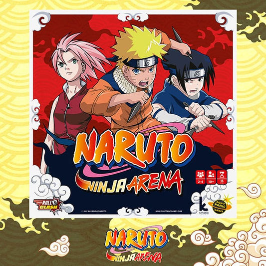 Naruto Würfelspiel Ninja Arena    - Versand: 5-7 Tage nach Bestellung