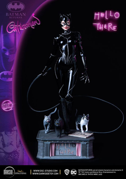 Batman Returns QS Series Statue 1/4 Catwoman 30th Anniversary Edition 54 cm - Versand: 5-7 Tage nach Bestellung
