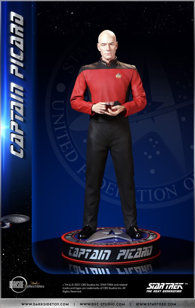 Star Trek The Next Generation Statue 1/3 Captain Jean-Luc Picard 66 cm - Versand: 5-7 Tage nach Bestellung