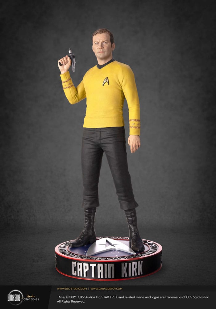 Star Trek Musuem Statue 1/3 Captain James T Kirk 64 cm - Versand: 5-7 Tage nach Bestellung