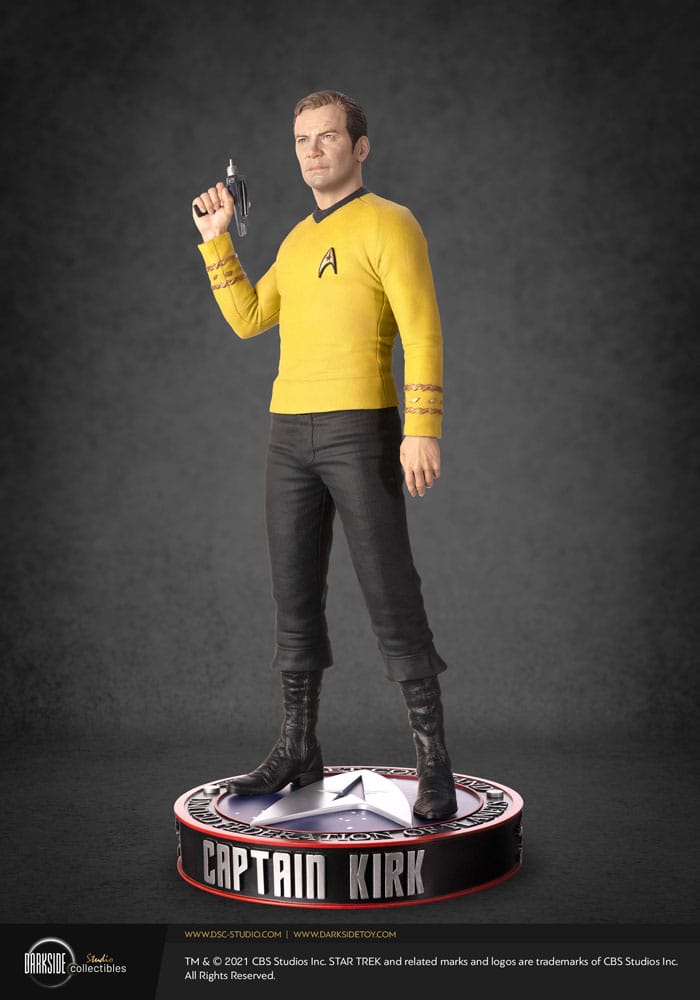 Star Trek Musuem Statue 1/3 Captain James T Kirk 64 cm - Versand: 5-7 Tage nach Bestellung