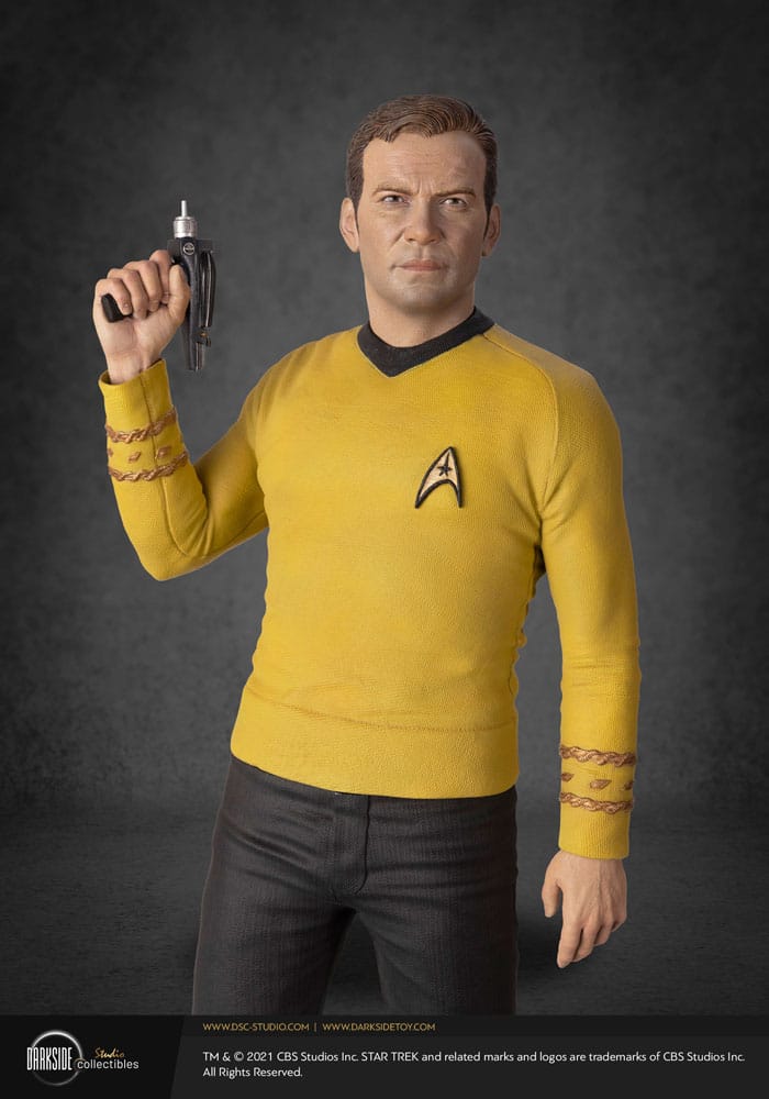 Star Trek Musuem Statue 1/3 Captain James T Kirk 64 cm - Versand: 5-7 Tage nach Bestellung