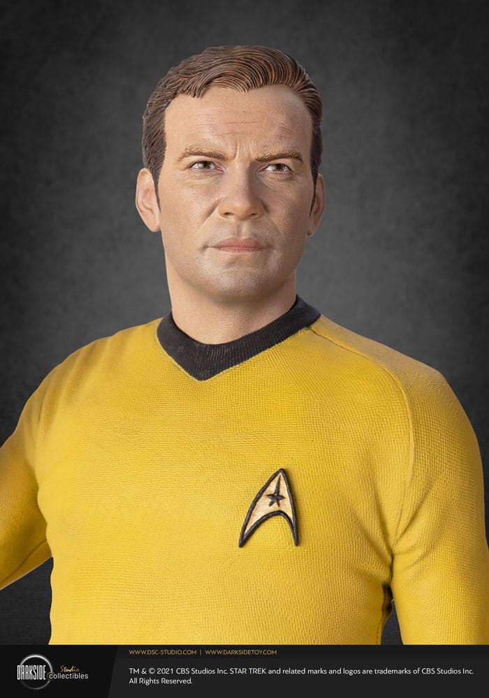 Star Trek Musuem Statue 1/3 Captain James T Kirk 64 cm - Versand: 5-7 Tage nach Bestellung