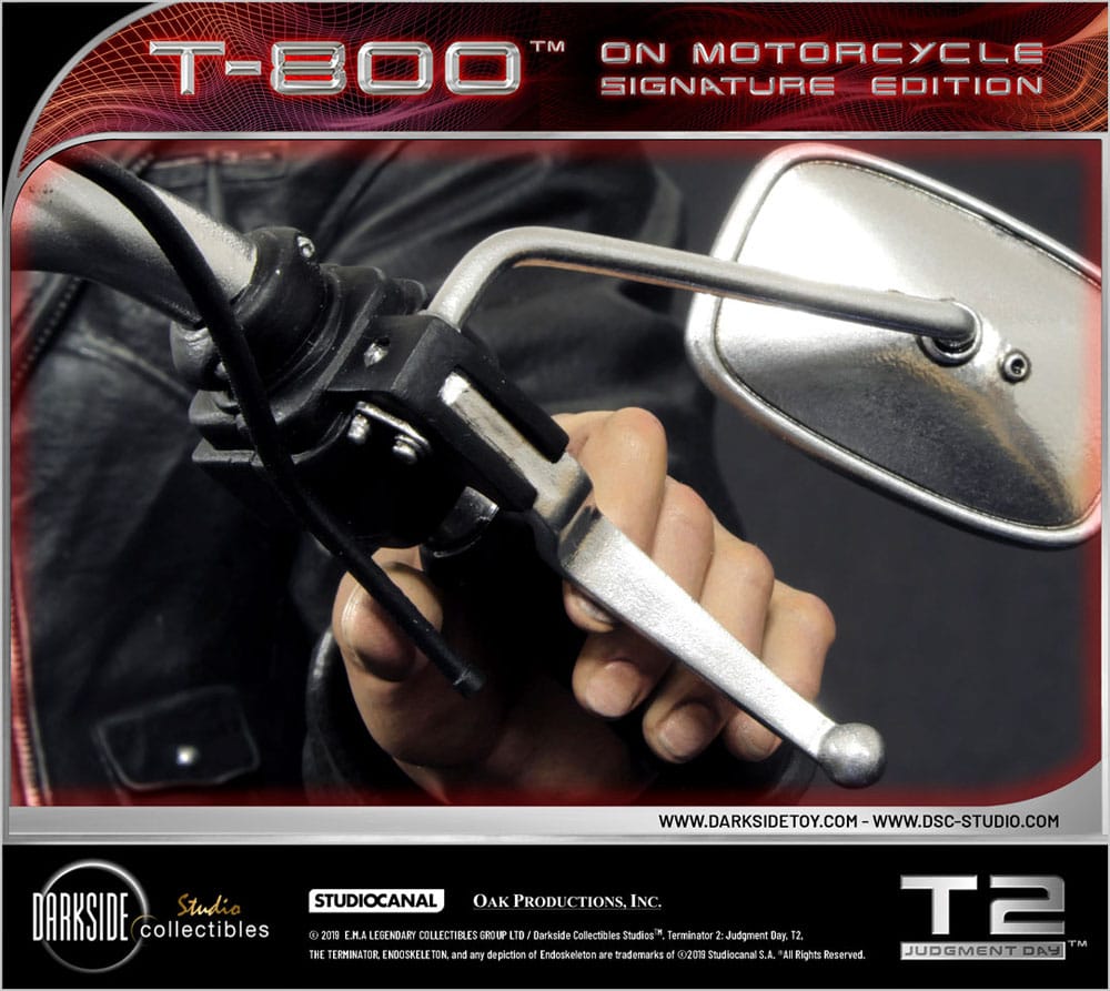 Terminator 2 Statue T-800 On Motorcycle Limited Signature Edition 70 cm - Preorder - ETA: 26.11.2025