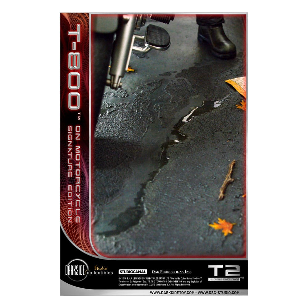 Terminator 2 Statue T-800 On Motorcycle Limited Signature Edition Exclusive 70 cm - Preorder - ETA: 26.11.2025