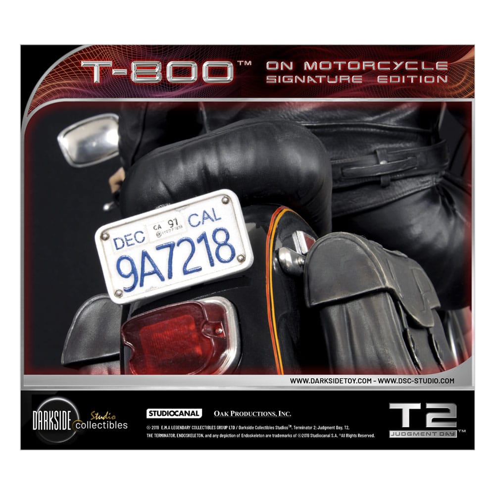 Terminator 2 Statue T-800 On Motorcycle Limited Signature Edition Exclusive 70 cm - Preorder - ETA: 26.11.2025