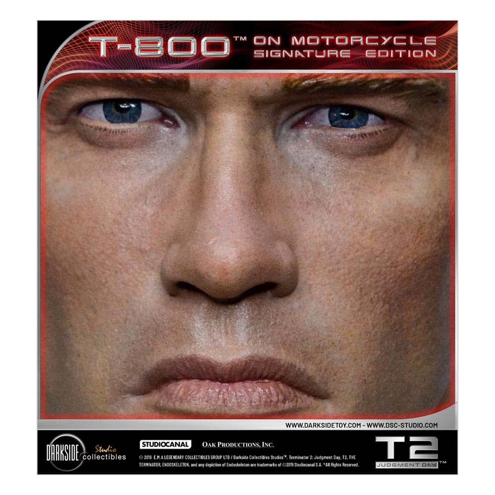 Terminator 2 Statue T-800 On Motorcycle Limited Signature Edition Exclusive 70 cm - Preorder - ETA: 26.11.2025