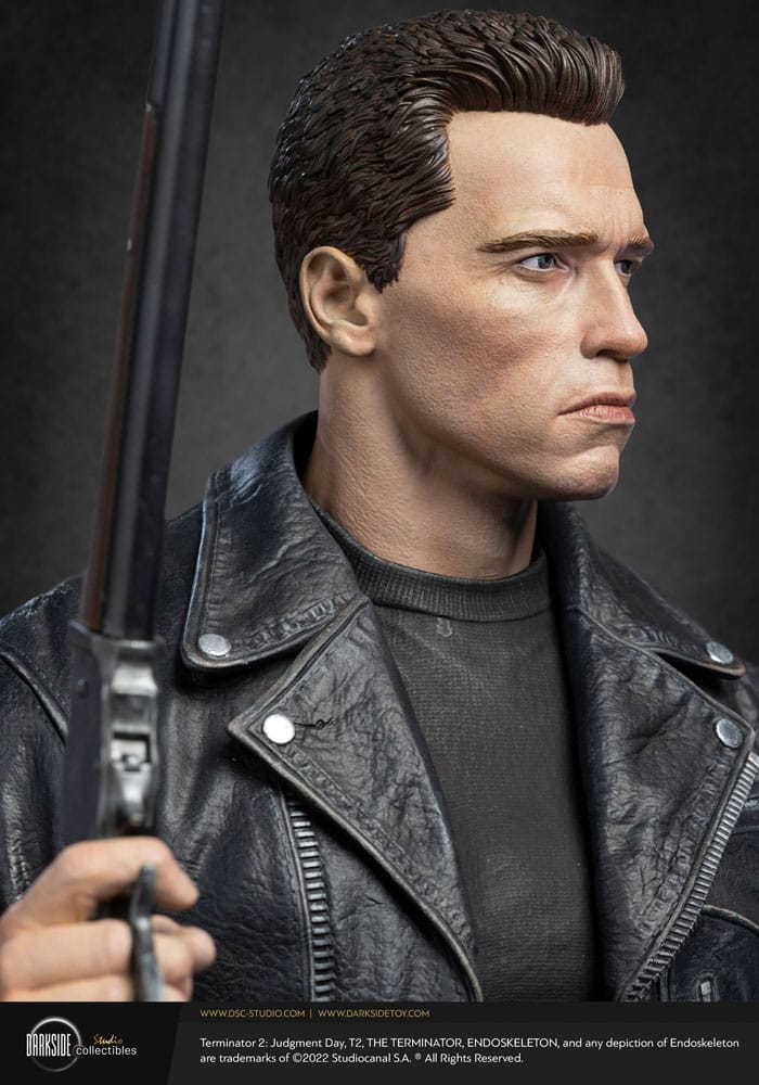 Terminator 2 Judgement Day Statue 1/3 T-800 30th Anniversary Signature Edition 69 cm - Versand: 5-7 Tage nach Bestellung