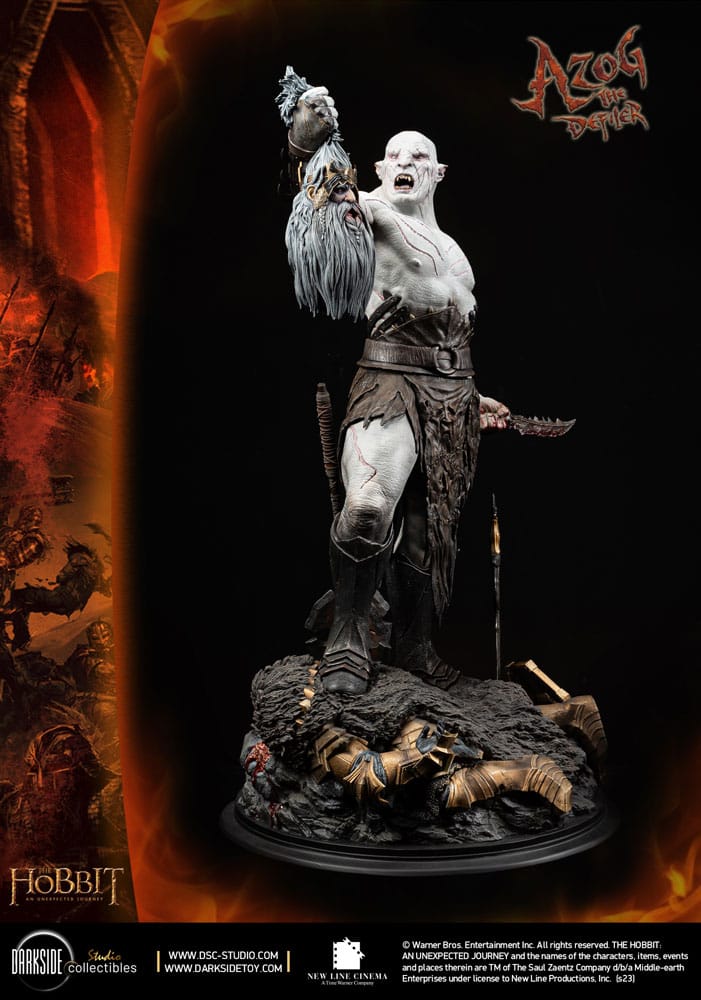 Der Hobbit MS Series Statue 1/3 Azog The Defiler John Howe Signature Edition Edition 90 cm - Preorder - ETA: 26.08.2026