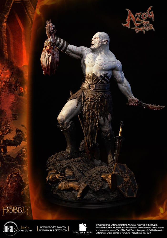 Der Hobbit MS Series Statue 1/3 Azog The Defiler John Howe Signature Edition Edition 90 cm - Preorder - ETA: 26.08.2026
