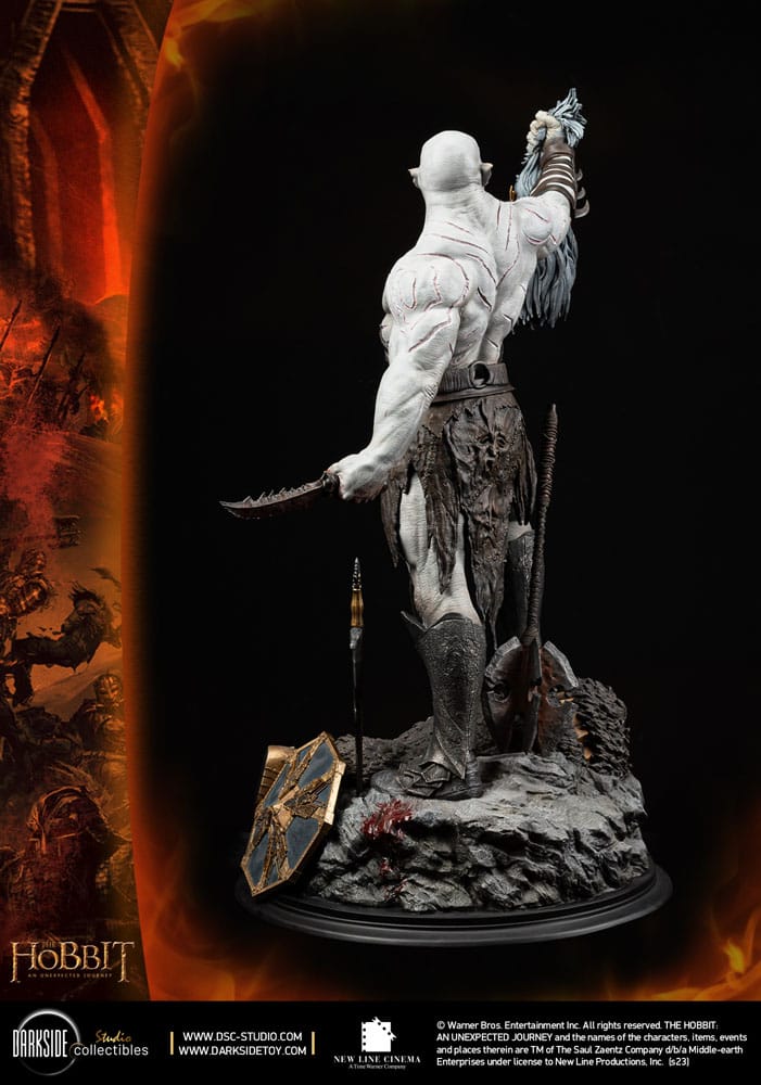 Der Hobbit QS Series Statue 1/4 Azog The Defiler John Howe Signature Edition Edition 68 cm - Preorder - ETA: 23.11.2025
