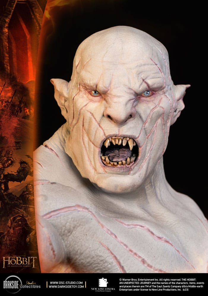 Der Hobbit QS Series Statue 1/4 Azog The Defiler John Howe Signature Edition Edition 68 cm - Preorder - ETA: 23.11.2025