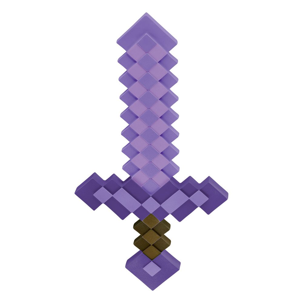Minecraft Kunststoff-Replik Verzaubertes Schwert 51 cm - Versand: 5-7 Tage nach Bestellung
