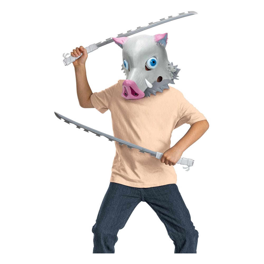 Demon Slayer: Kimetsu no Yaiba Replik Inosuke´s Doppel-Schwert Set  - Versand: 5-7 Tage nach Bestellung