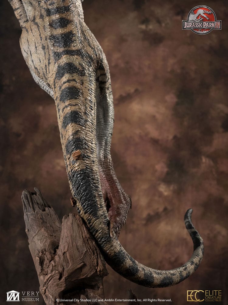 Jurassic Park III Maquette 1/4 Female Velociraptor White Queen 103 cm  - Preorder - ETA: 25.11.2026