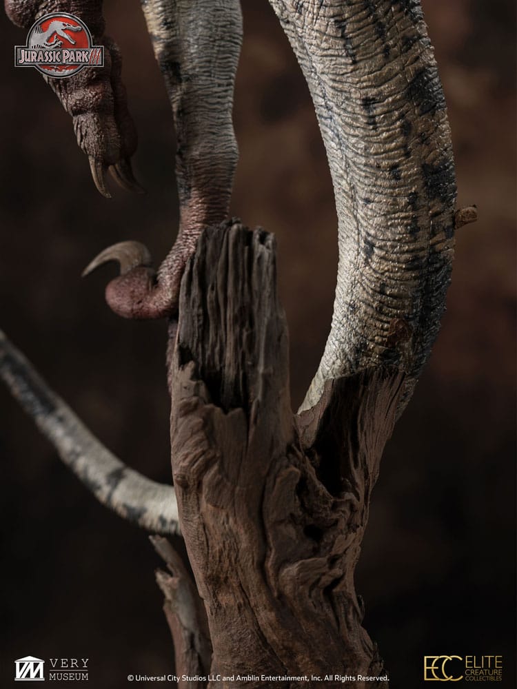 Jurassic Park III Maquette 1/4 Female Velociraptor White Queen 103 cm  - Preorder - ETA: 25.11.2026