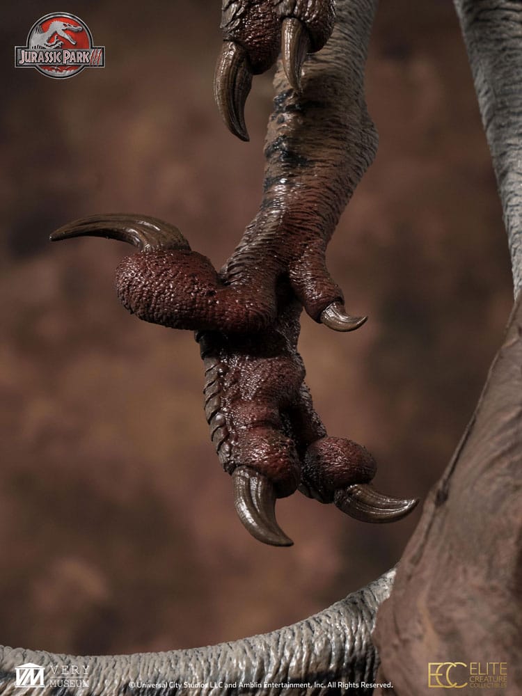 Jurassic Park III Maquette 1/4 Female Velociraptor White Queen 103 cm  - Preorder - ETA: 25.11.2026