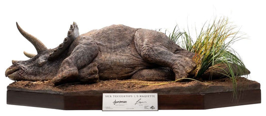 Jurassic Park Maquette 1/8 Sick Triceratops 96 cm - Preorder - ETA: 25.02.2027