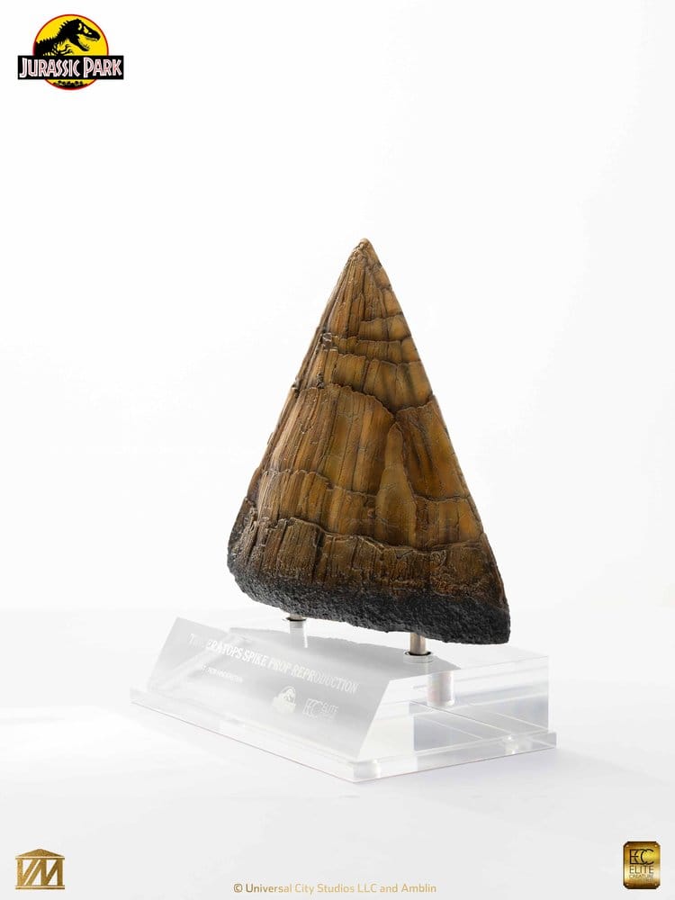 Jurassic Park Statue Triceratops Spike Prop (Reproduction) 19 cm      - Versand: 7 Tage nach Bestellung