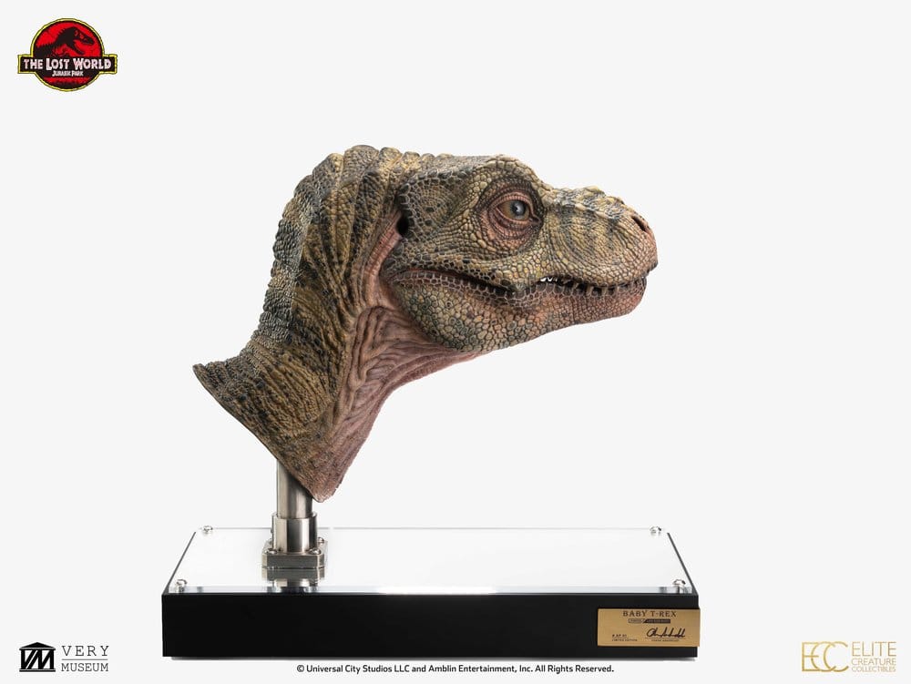 The Lost World: Jurassic Park Replik 1/1 Junior T-Rex Prop (Reproduction) 39 cm - Preorder - ETA: 25.02.2027
