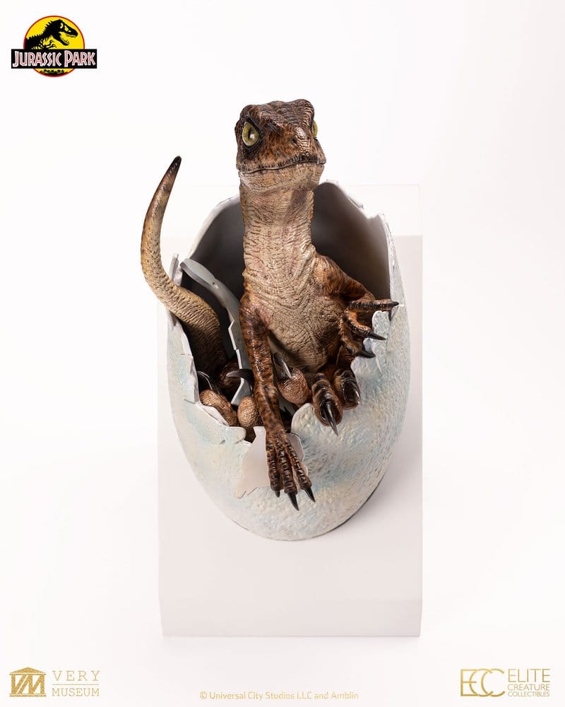 Jurassic Park Replik Velociraptor Hatching Egg 24 cm - Preorder - ETA: 25.08.2027