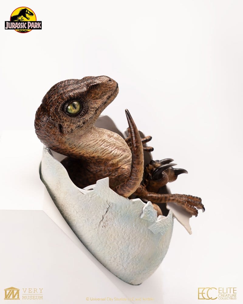 Jurassic Park Replik Velociraptor Hatching Egg 24 cm - Preorder - ETA: 25.08.2027