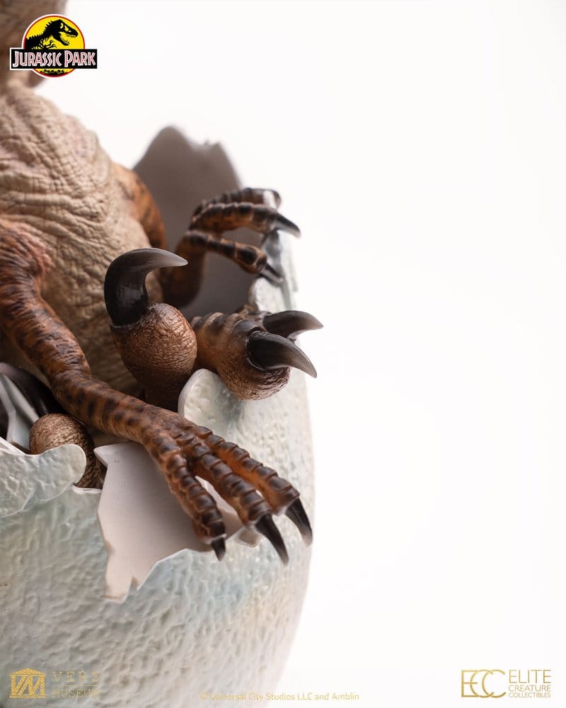 Jurassic Park Replik Velociraptor Hatching Egg 24 cm - Preorder - ETA: 25.08.2027