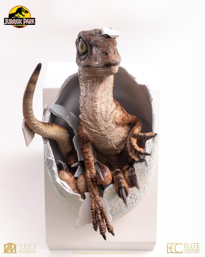 Jurassic Park Replik Velociraptor Hatching Egg 24 cm - Preorder - ETA: 25.08.2027