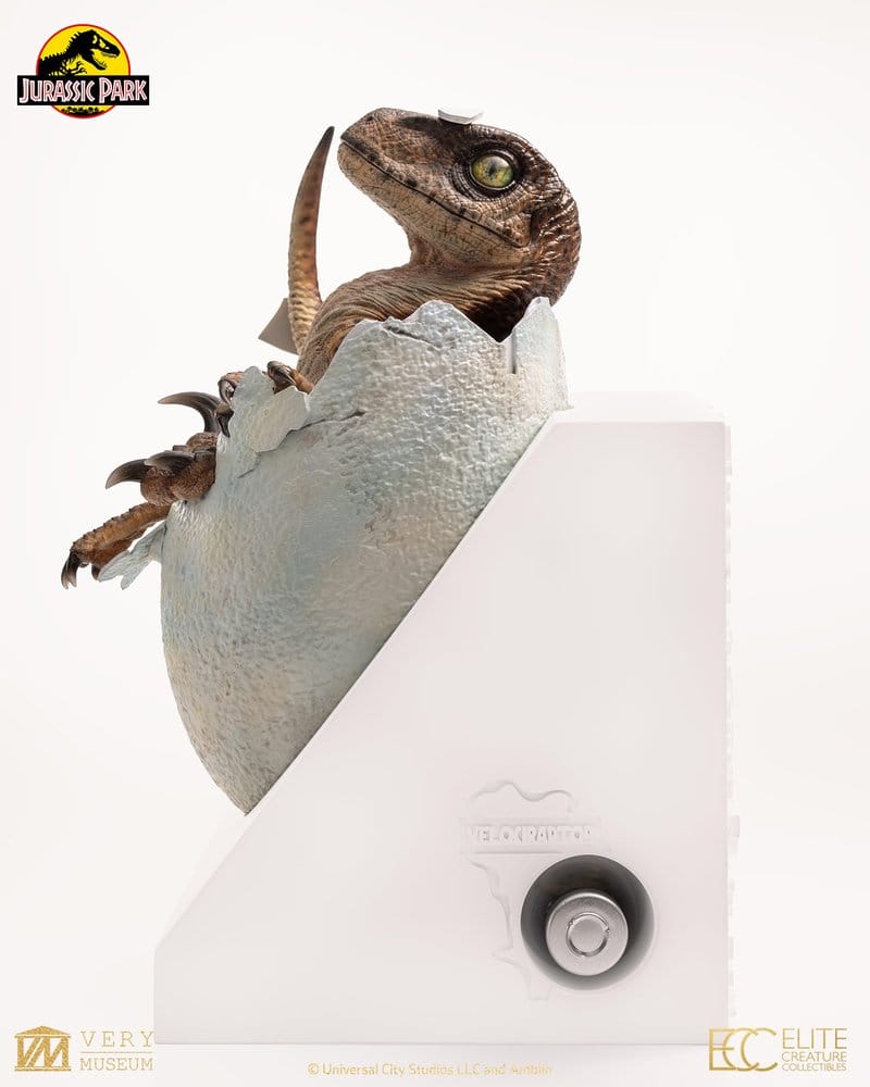 Jurassic Park Replik Velociraptor Hatching Egg 24 cm - Preorder - ETA: 25.08.2027
