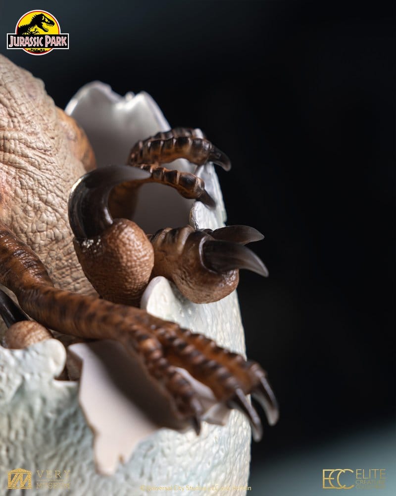 Jurassic Park Replik Velociraptor Hatching Egg 24 cm - Preorder - ETA: 25.08.2027
