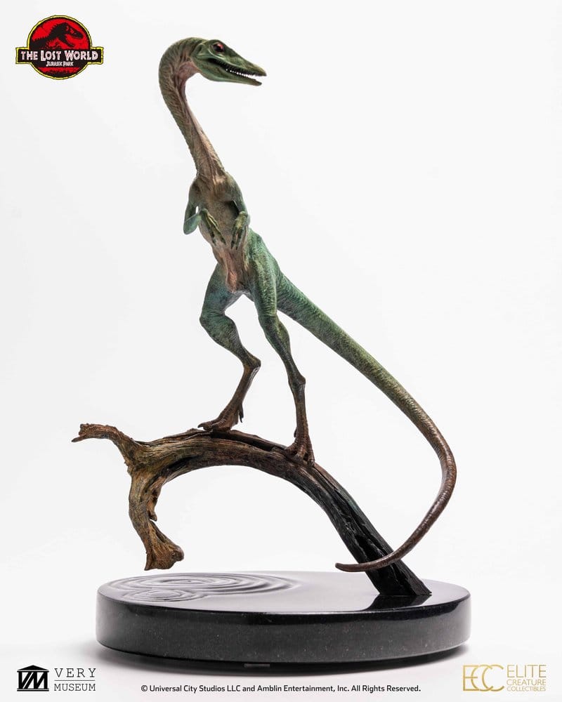 Vergessene Welt: Jurassic Park Statue 2/3 Compsognathus Bronze 28 cm - Preorder - ETA: 25.05.2027