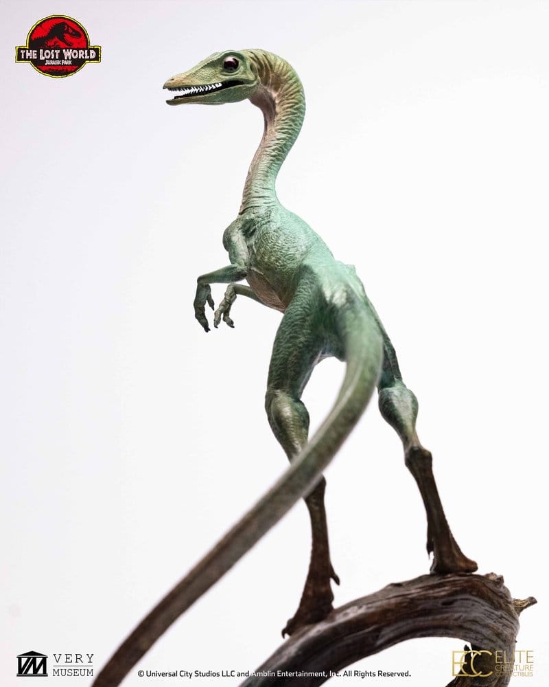 Vergessene Welt: Jurassic Park Statue 2/3 Compsognathus Bronze 28 cm - Preorder - ETA: 25.05.2027
